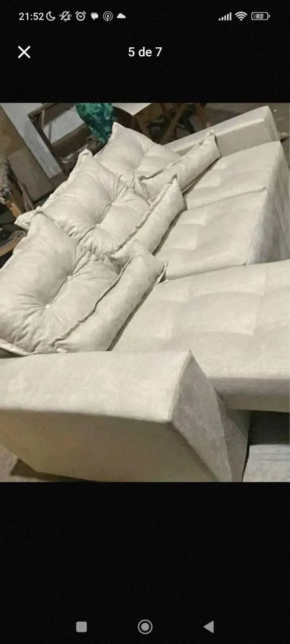 Sofás Retráteis 3 Lugares direto de Fábrica!