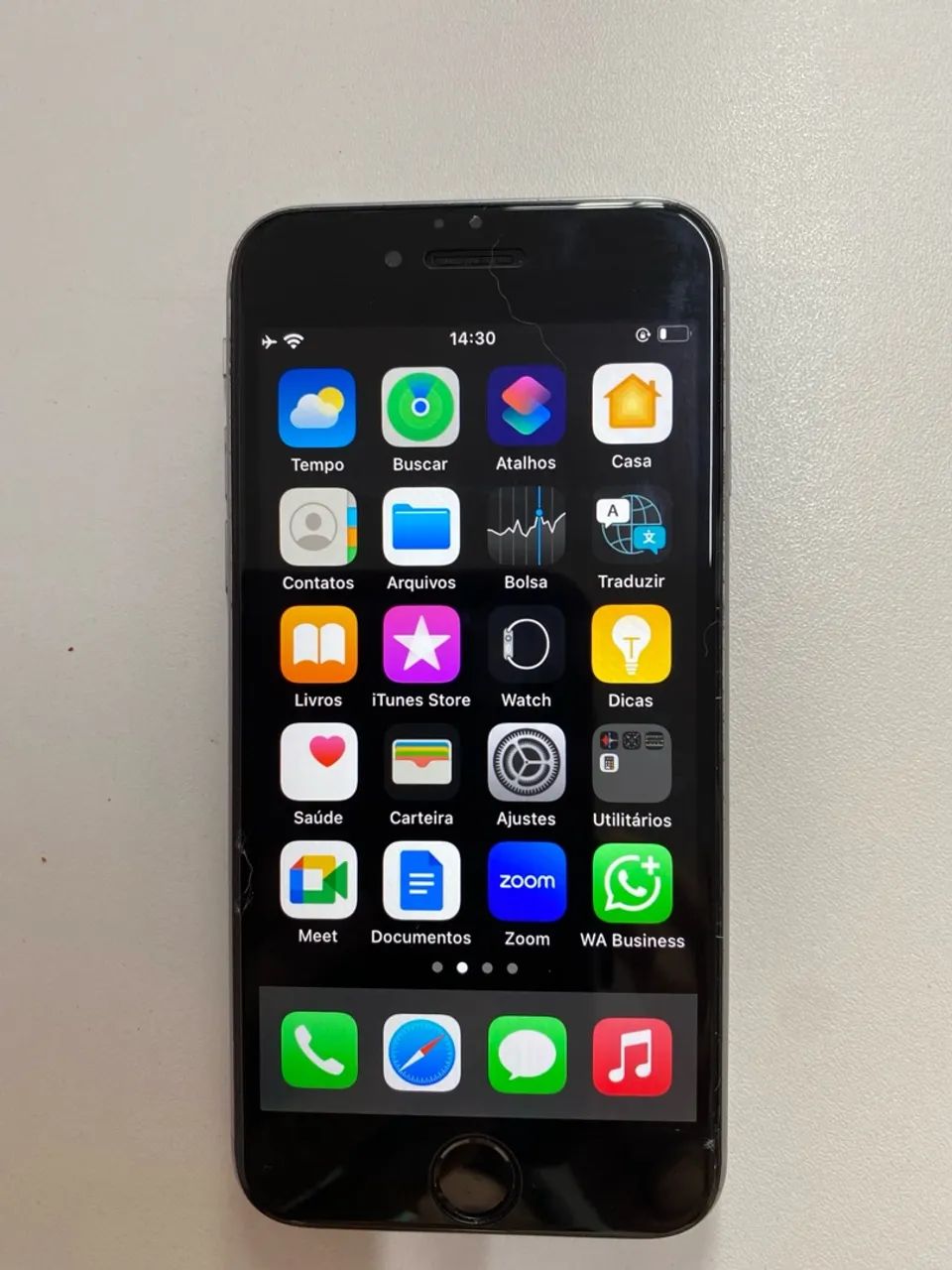 IPHONE 6S, 128gb, com protetor de tela e carteira de proteção 