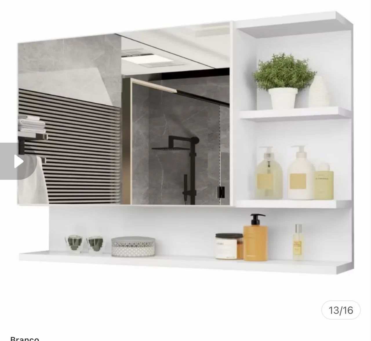 Armário para banheiro novo 