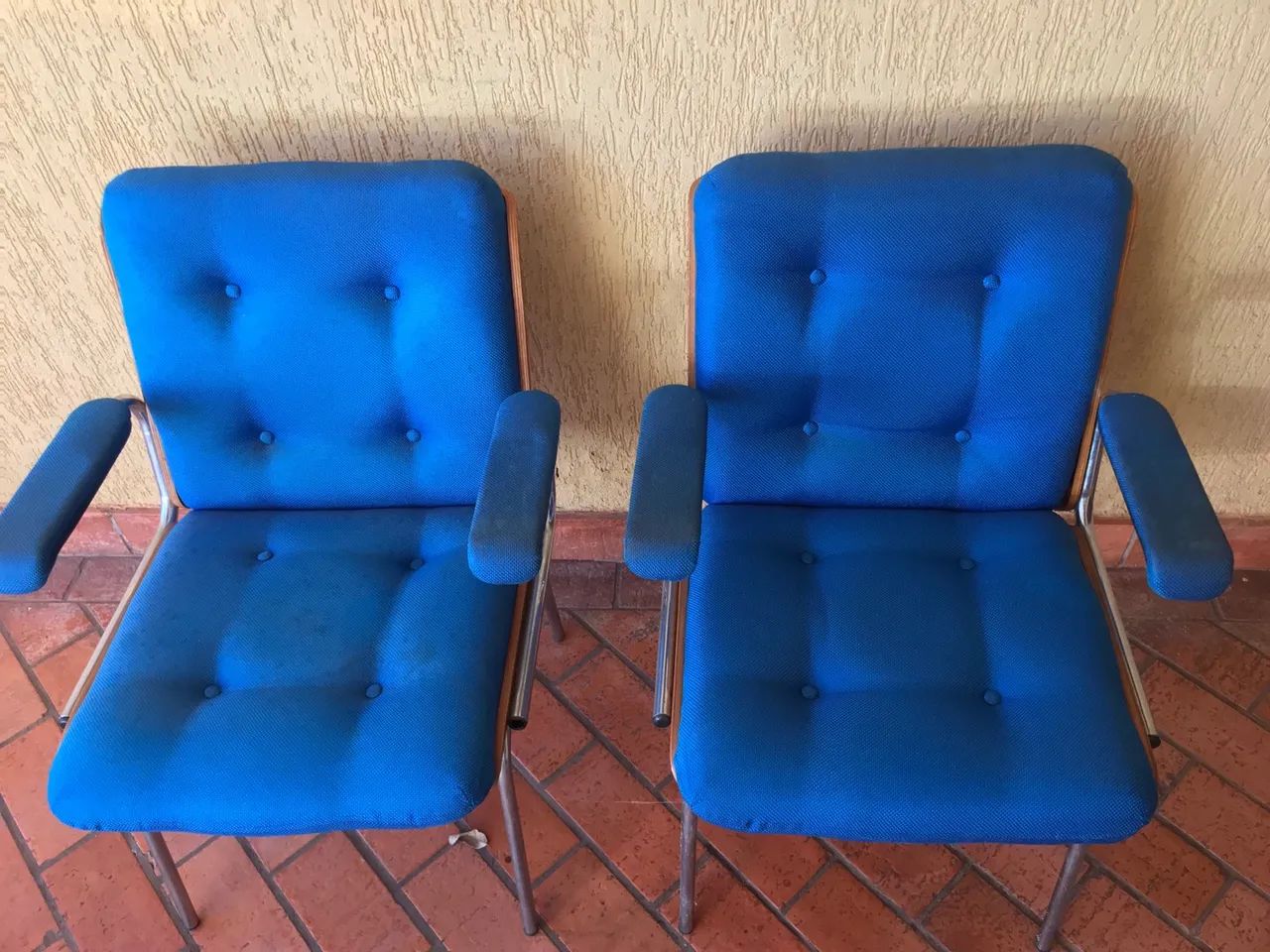 Cadeiras de escritório vintage com design moderno - Foto 2