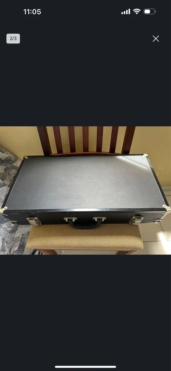 Case rígido pra pedaleira