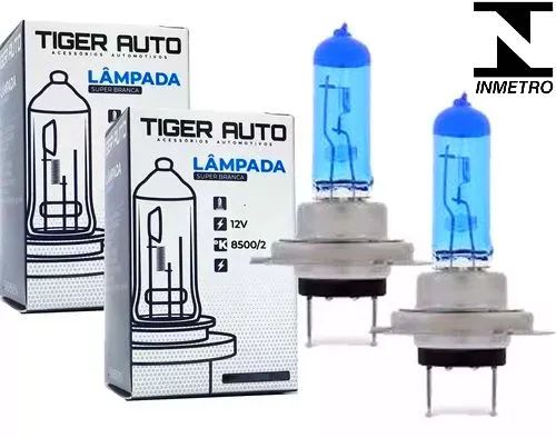 Lâmpadas Super Branca Efeito Xenon para Farol Principal e Milha - Foto 4