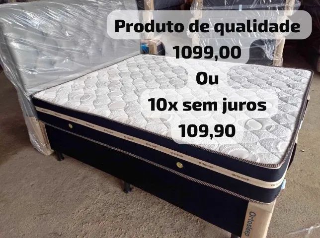 Cama box colchão de qualidade 