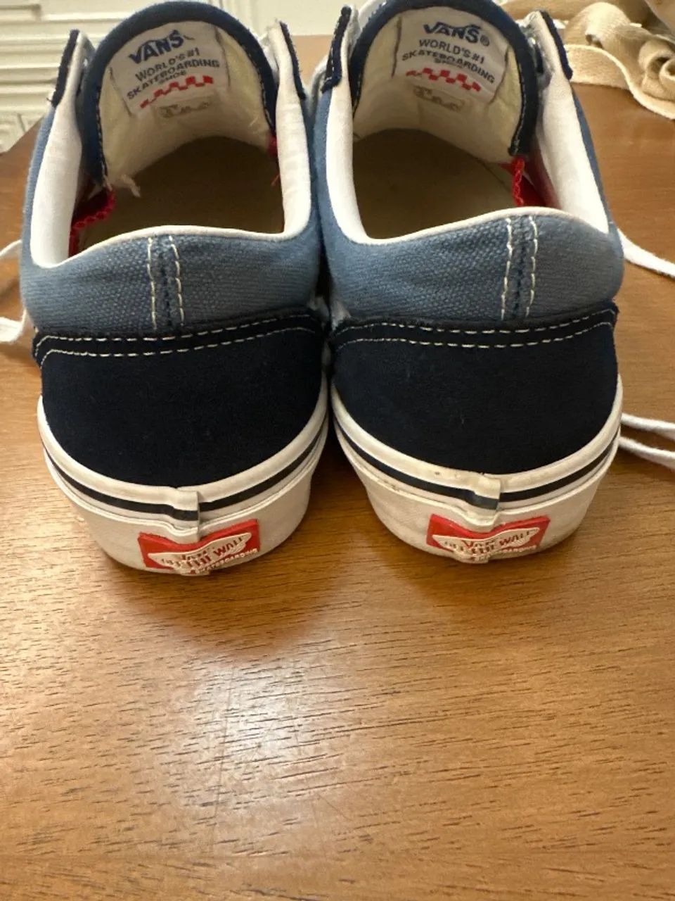 Tênis Skate Old Skool Navy White - Foto 3