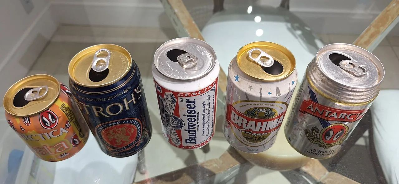 Coleção de Latas de Cerveja Antigas - Foto 3