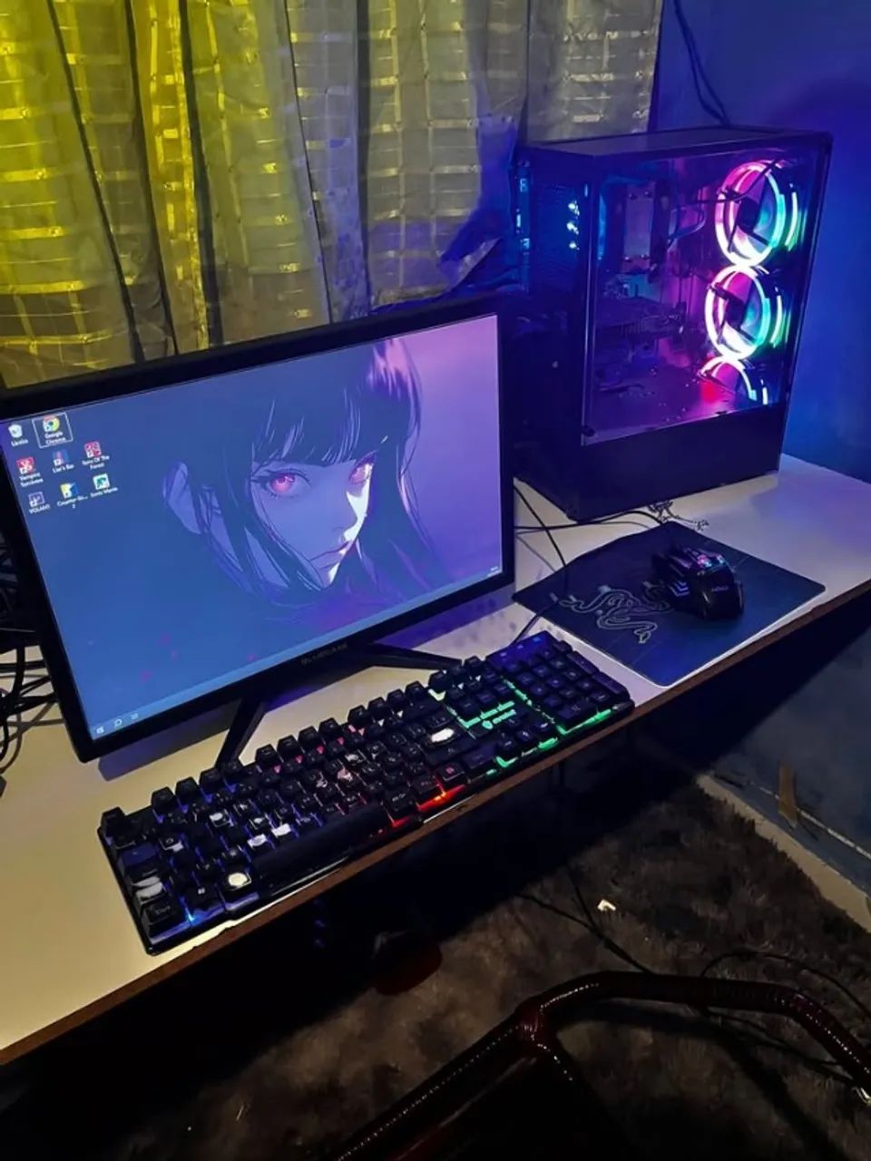 PC Gamer i5 6500 e Gtx 1050TI Completo