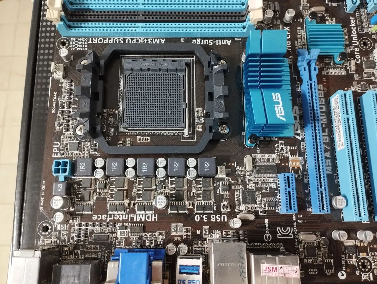 Placa-mãe Asus M5A78L-M USB3 Cpu FX 125W - Foto 4