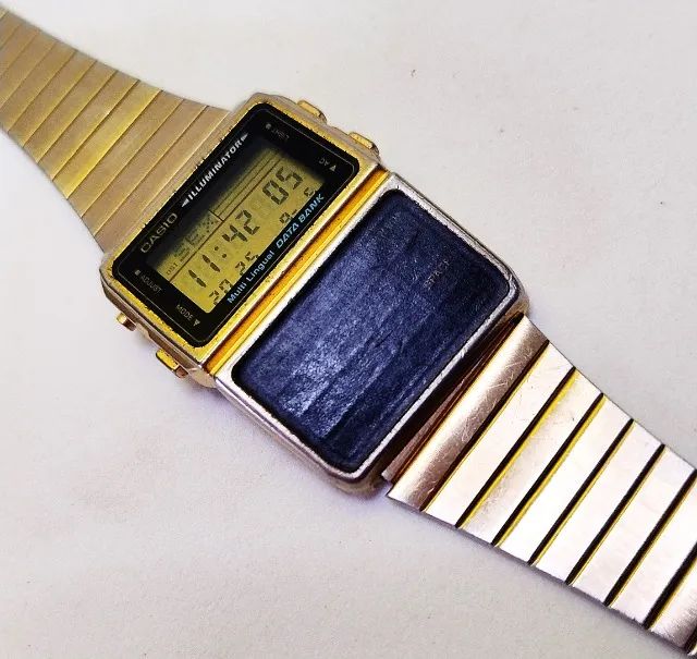 Relogio Casio Data Bank Dbc-611g Dourado - Foto 2