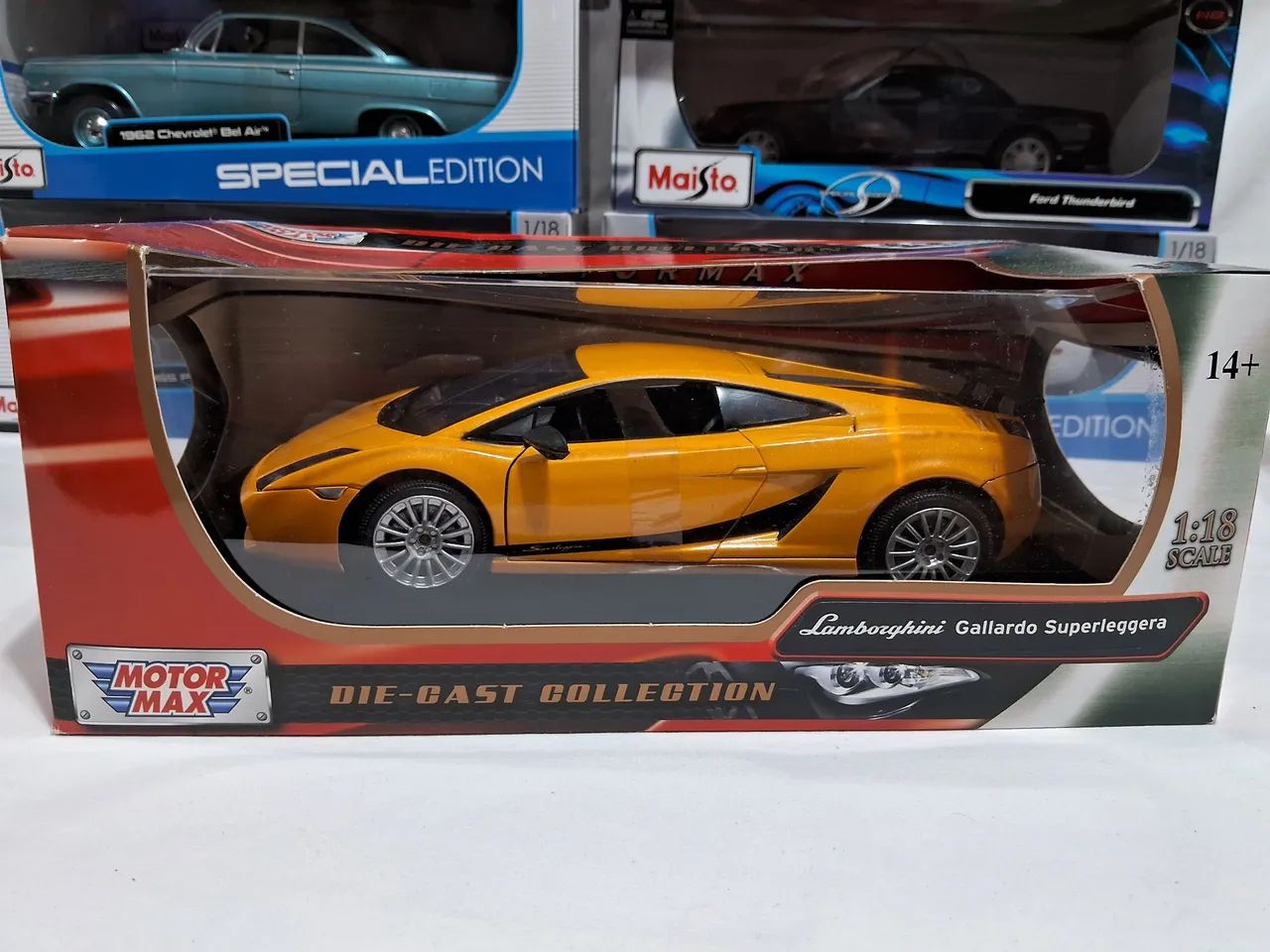 Carros de Coleção Ford Thunderbird e Corvette Z06 Maisto - Foto 5