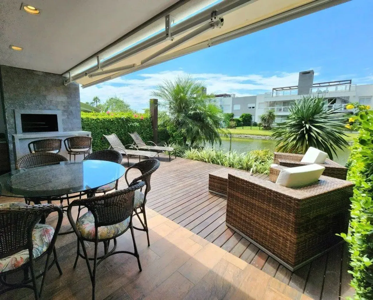 Apartamento Garden no Rossi Atlântida, Beira Lago com 2 quartos e 131m² privativos com 2 v
