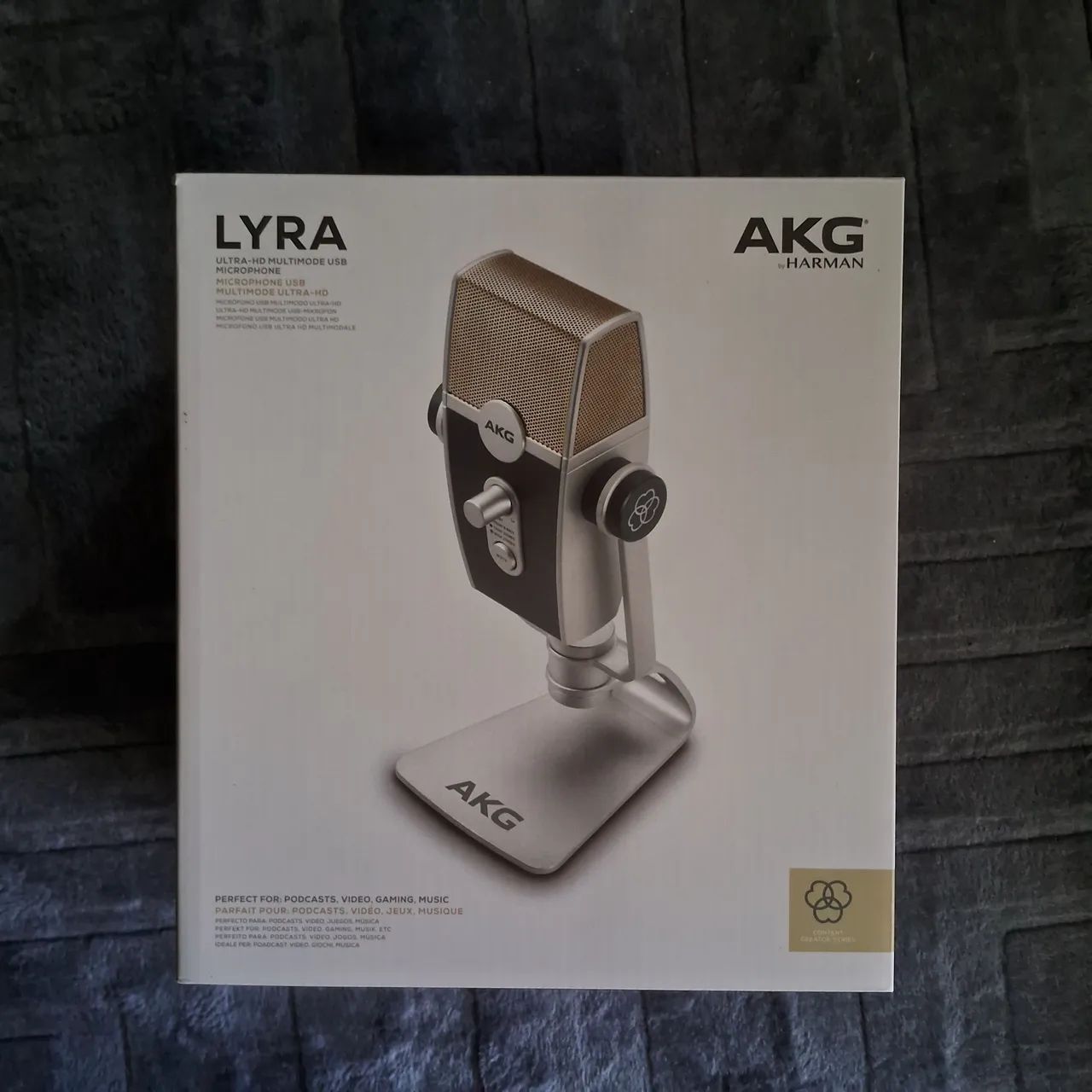 Microfone AKG Lyra 24bits 192khz 