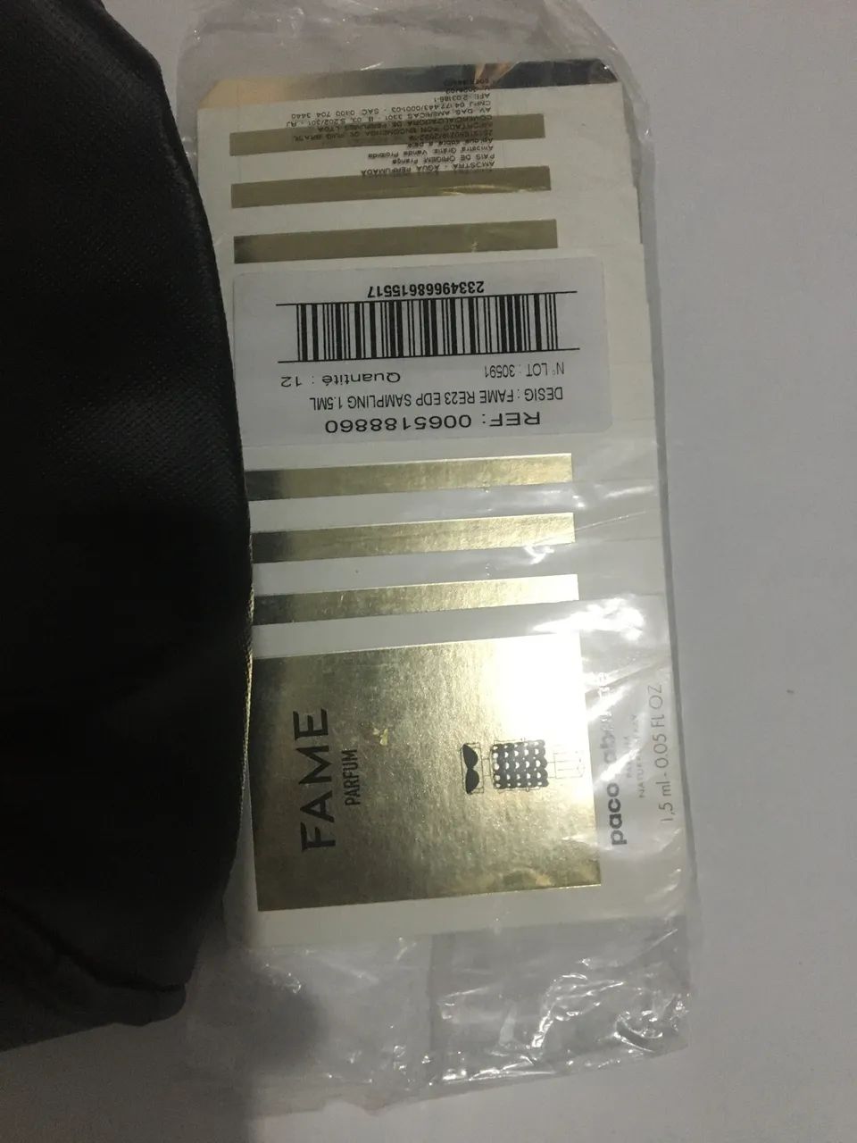 Kit 12 unidade flaconet fame e bolsa  - Foto 2