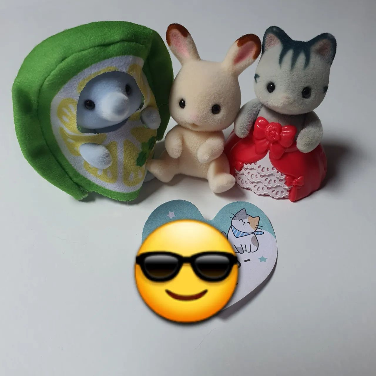 Lote Sylvanian families (3 bichos) LEIA A DESCRIÇÃO