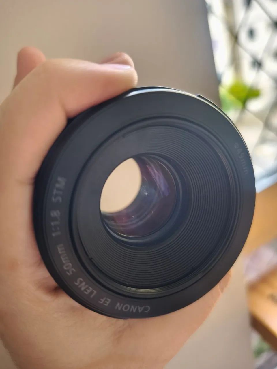 Câmera Canon EOS Rebel T7i + lentes 50mm e 18-55mm - Foto 3