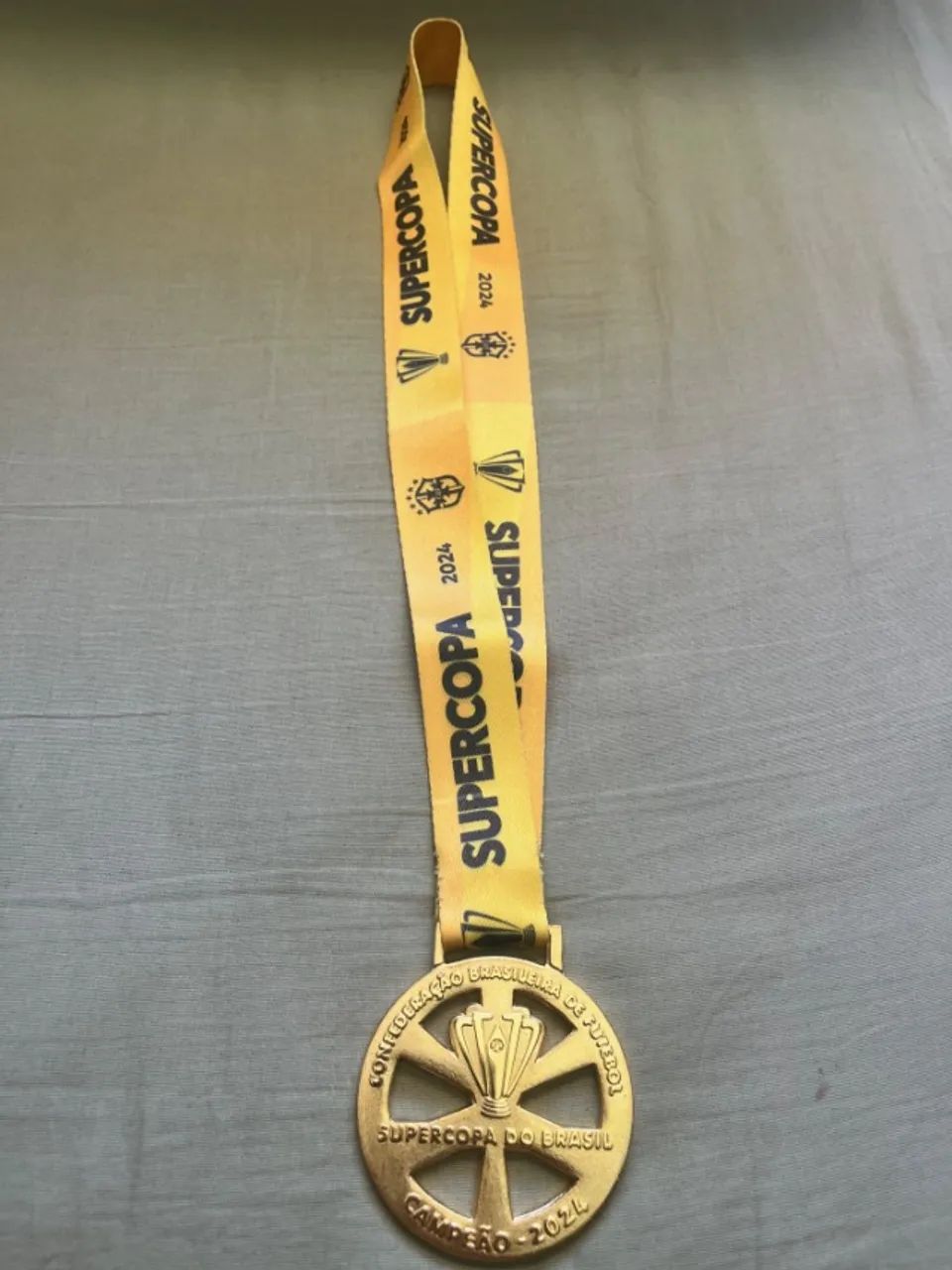 medalha Supercopa 2024 Sao paulo  - Foto 3