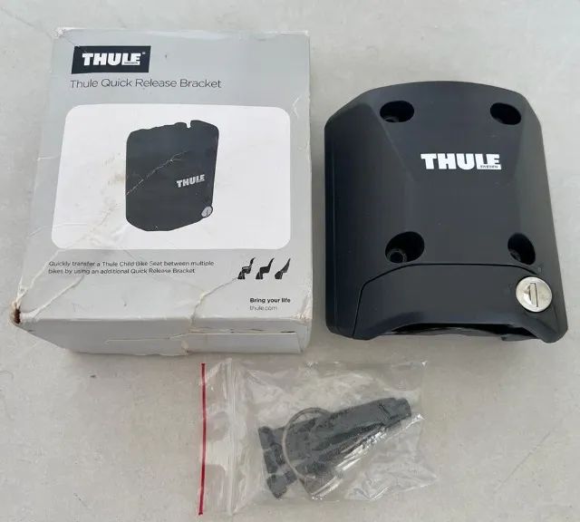 Suporte com desengate rápido preto - Cadeirinha Thule RideAlong - Foto 3