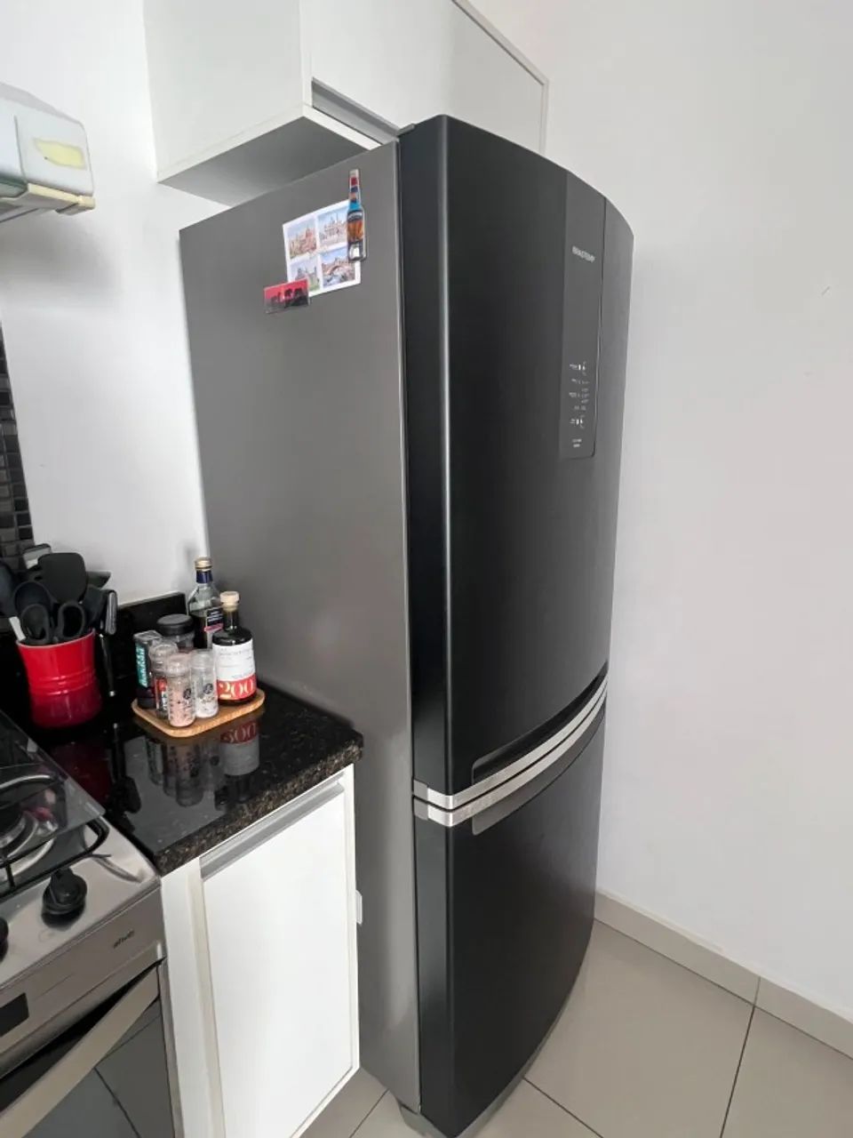 Geladeira Frost Free Brastemp Inverse 479 litros envelopada Inox Outlet - BRE58FE - Foto 2