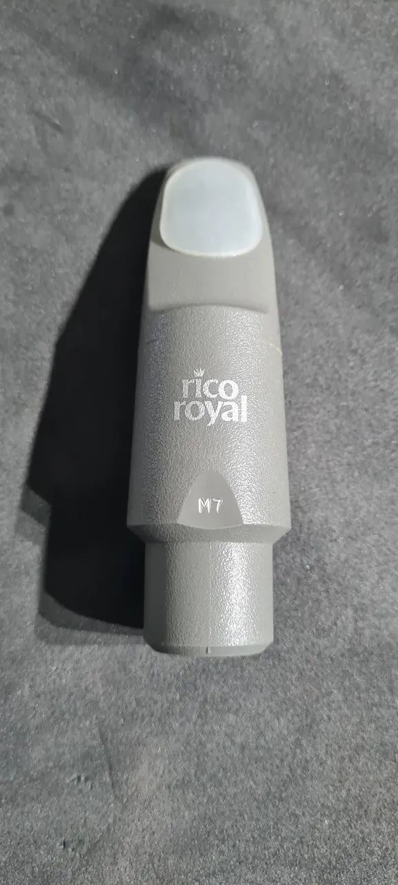 Boquilha Saxofone Tenor Rico Royal M7 Sax