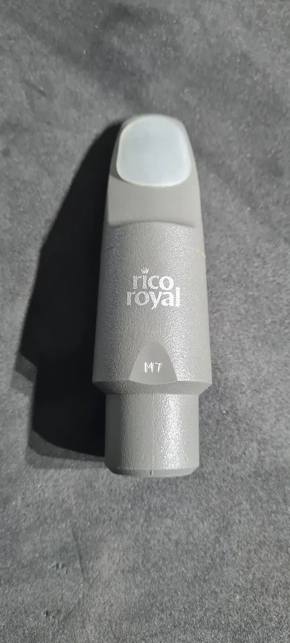 Boquilha Saxofone Tenor Rico Royal M7 Sax