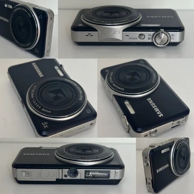 Samsung ST95 16.1 MP Black Touch Digital Camera + Accessories64318618748929123