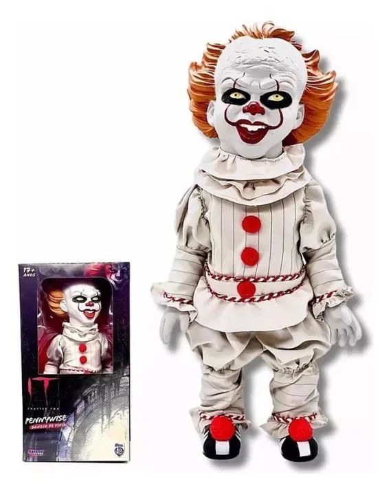 Boneco Pennywise - IT - 40cm - Warner - licenciado - Foto 3