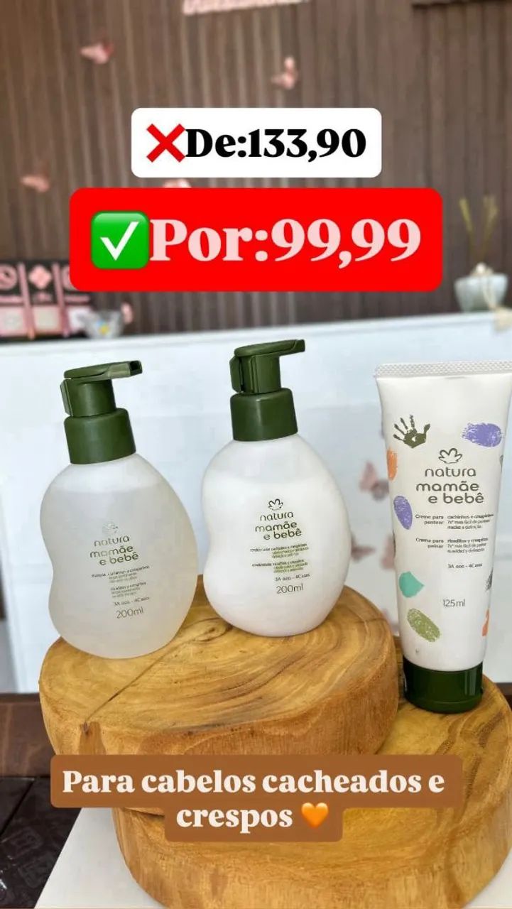 Mamãe e bebê natura em promoção  - Foto 4