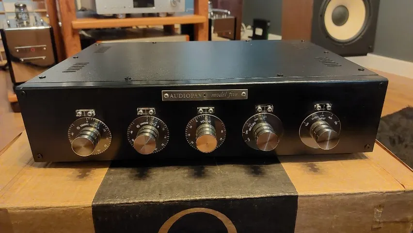 Pré-amplificador Audiopax Model 5 MKII - Impecável | Revisado pela Audiopax