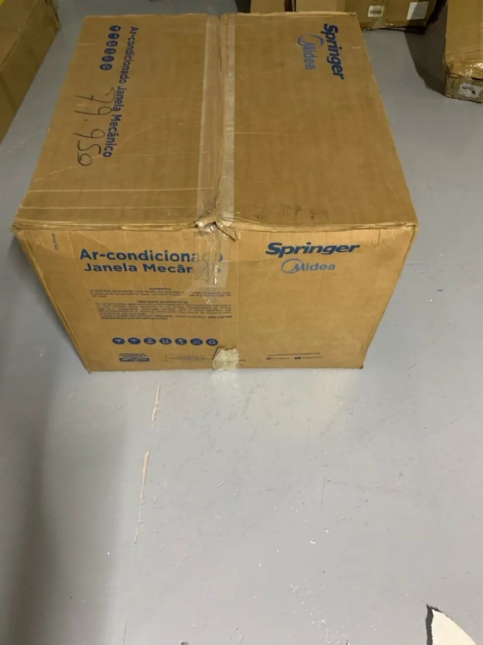 AR CONDICIONADO de JANELA SPRINGER MIDEA 27 Mil Btus NOVO na CX - Foto 2