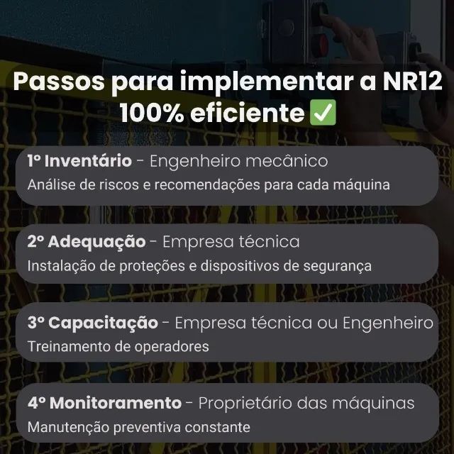 Laudo NR12 e ART - Apreciação de risco (APR) - Foto 3