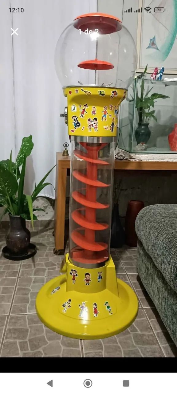 Toten caça níquel para porta de loja