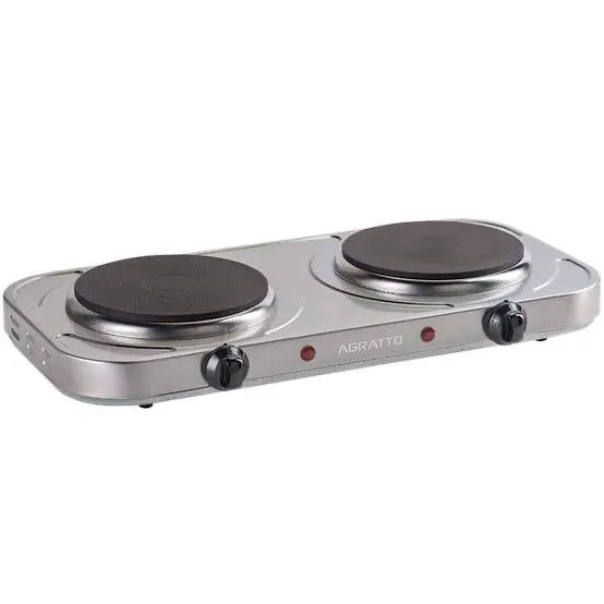 Fogão Elétrico 2 bocas de mesa 220v Agratto