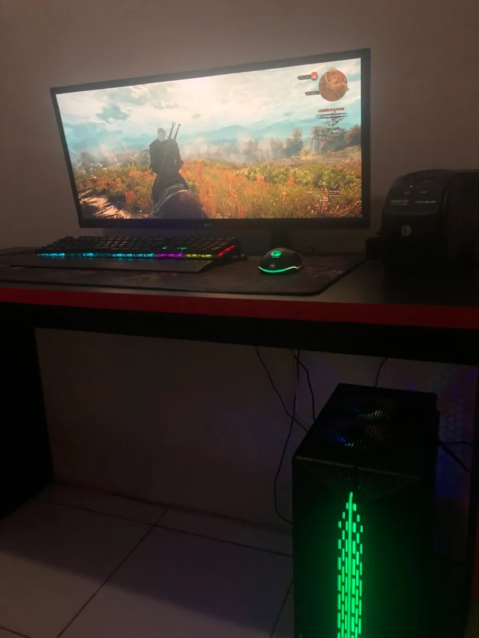 PC Gamer + mause e teclado