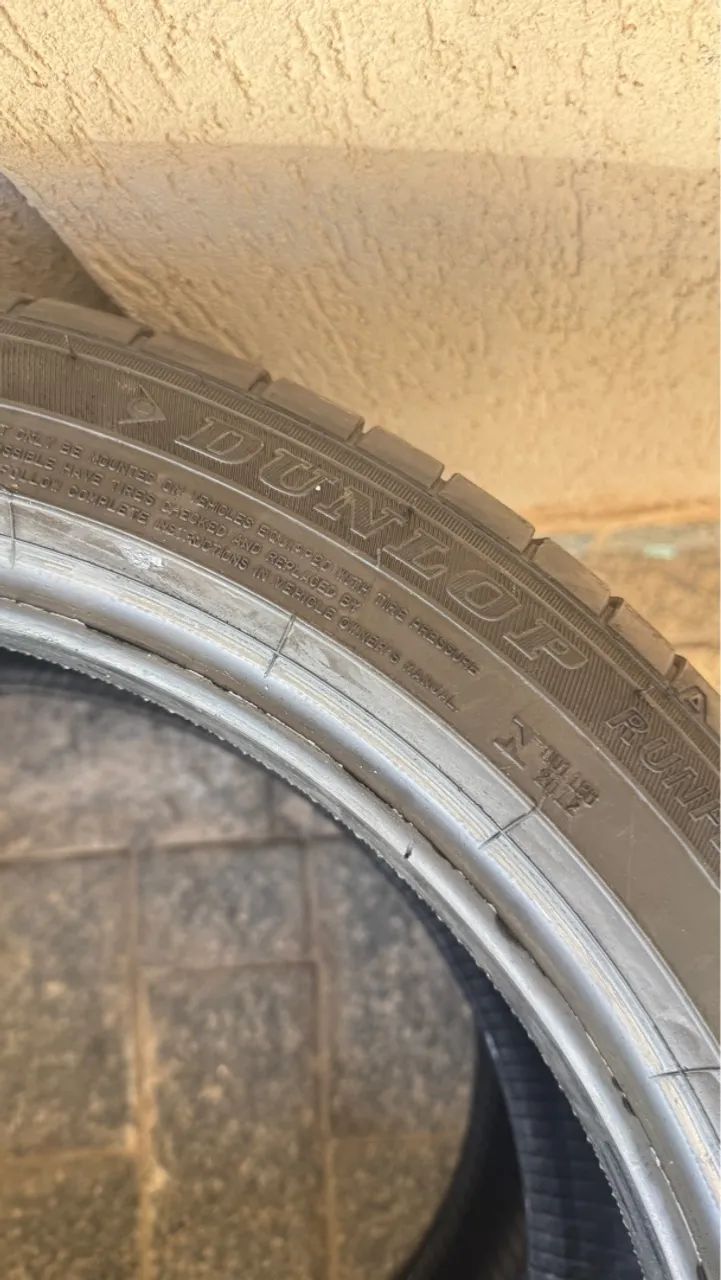 Pneu Dunlop 225/45 Runflat - Foto 3