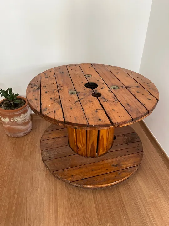 Mesa de centro bobina