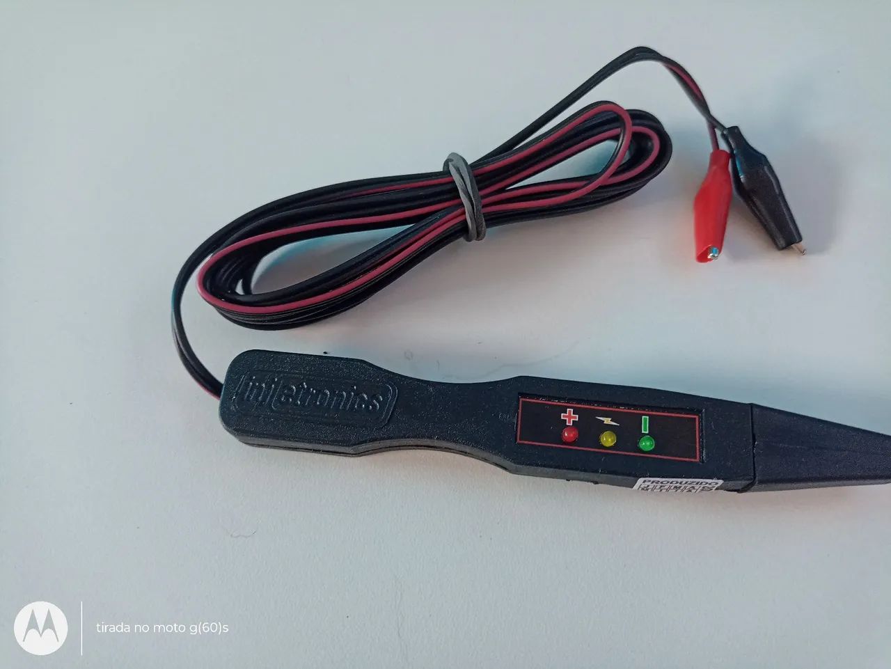 Caneta de Polaridade 12/24 v com iluminação 