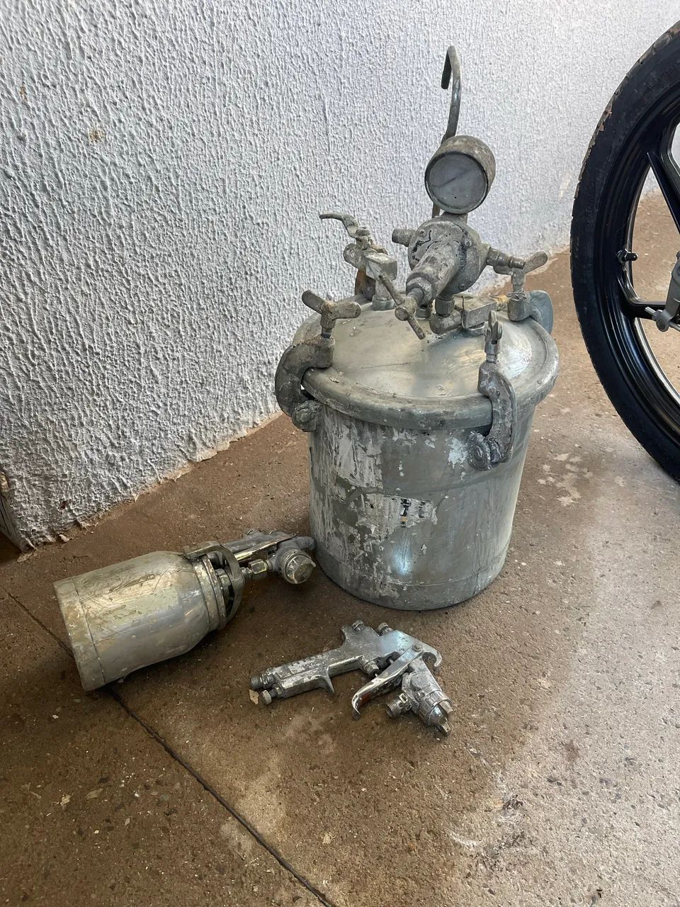 Tanque de pressão 10 litros vonder para compressor de ar pintura  - Foto 2