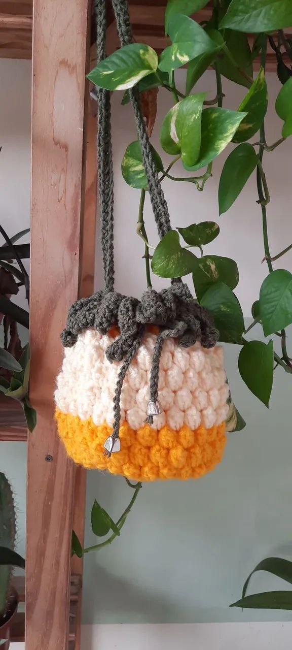 Bolsa crochê autoral - Foto 3