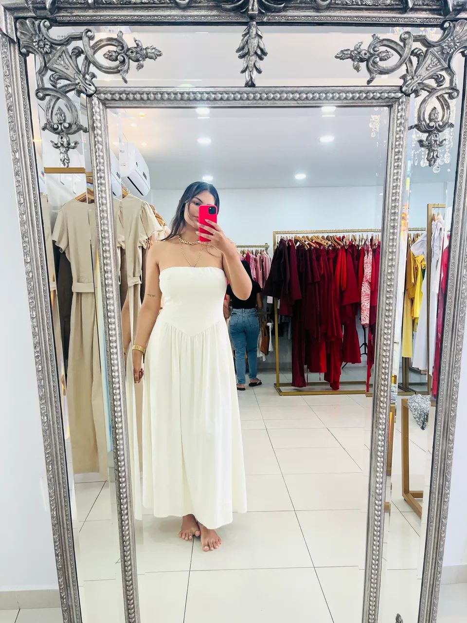 VESTIDO BRANCO LINDO
