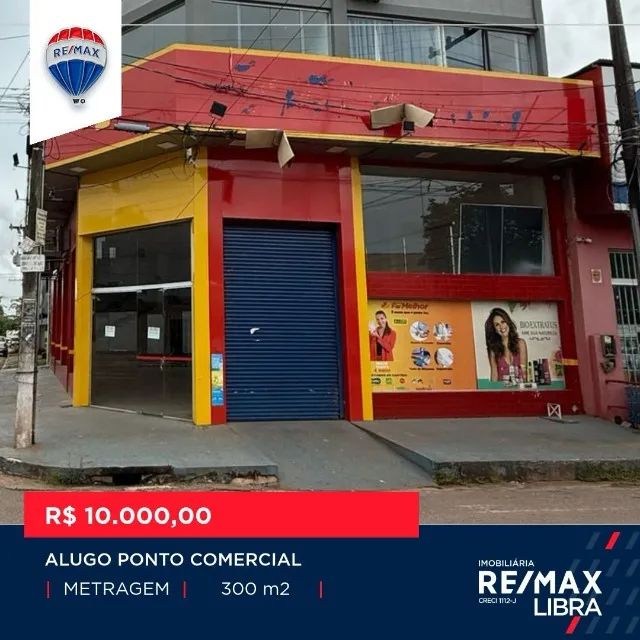 IMOBILIÁRIA LIBRA ALUGA PONTO COMERCIAL  