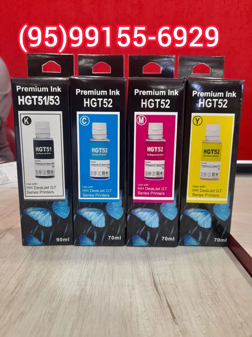Tintas de impressoras Hp GT EcoTank