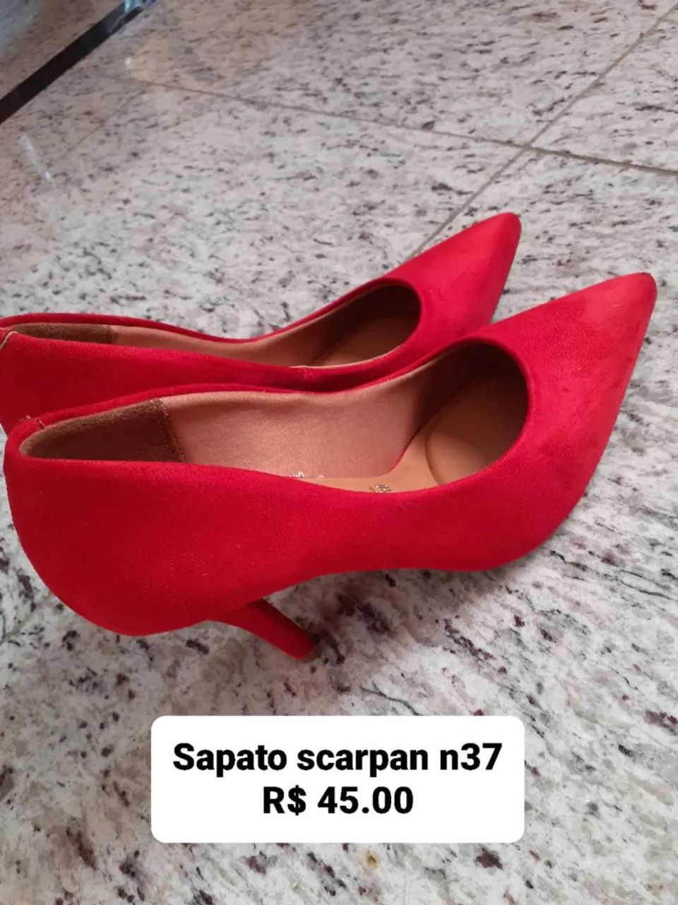 Scarpin Dançarina Sapato De DanÃ§arina Sapato Feminino Scarpin