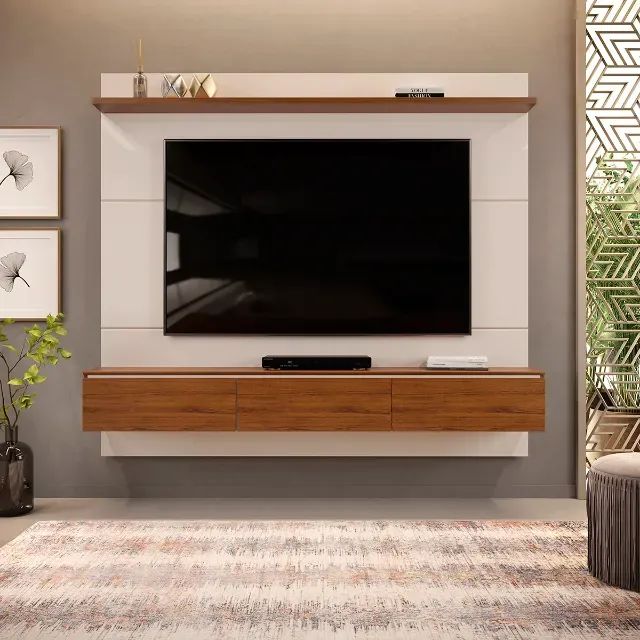 Painel de tv mateo off white