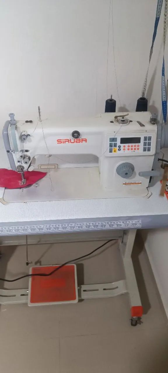 Máquina costura reta eletrônica siruba  - Foto 2
