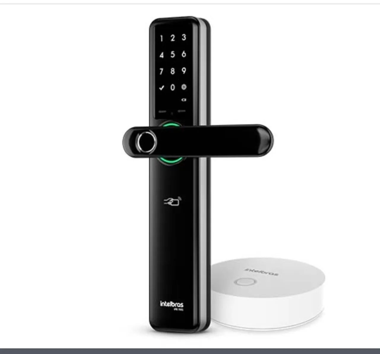 Fechadura Digital Intelbras IFR 7000+ com Tag Hub Biometria