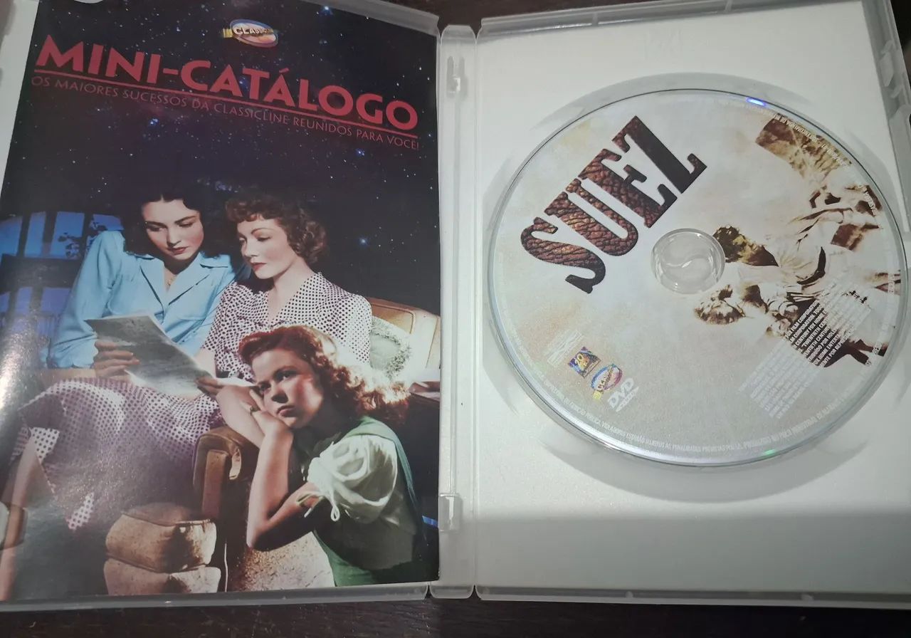 DVD Suez - Tyrone Power, Annabella, Loretta Young - Foto 2