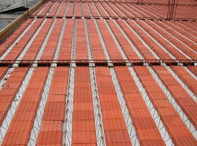 Laje viga treliçada convencional