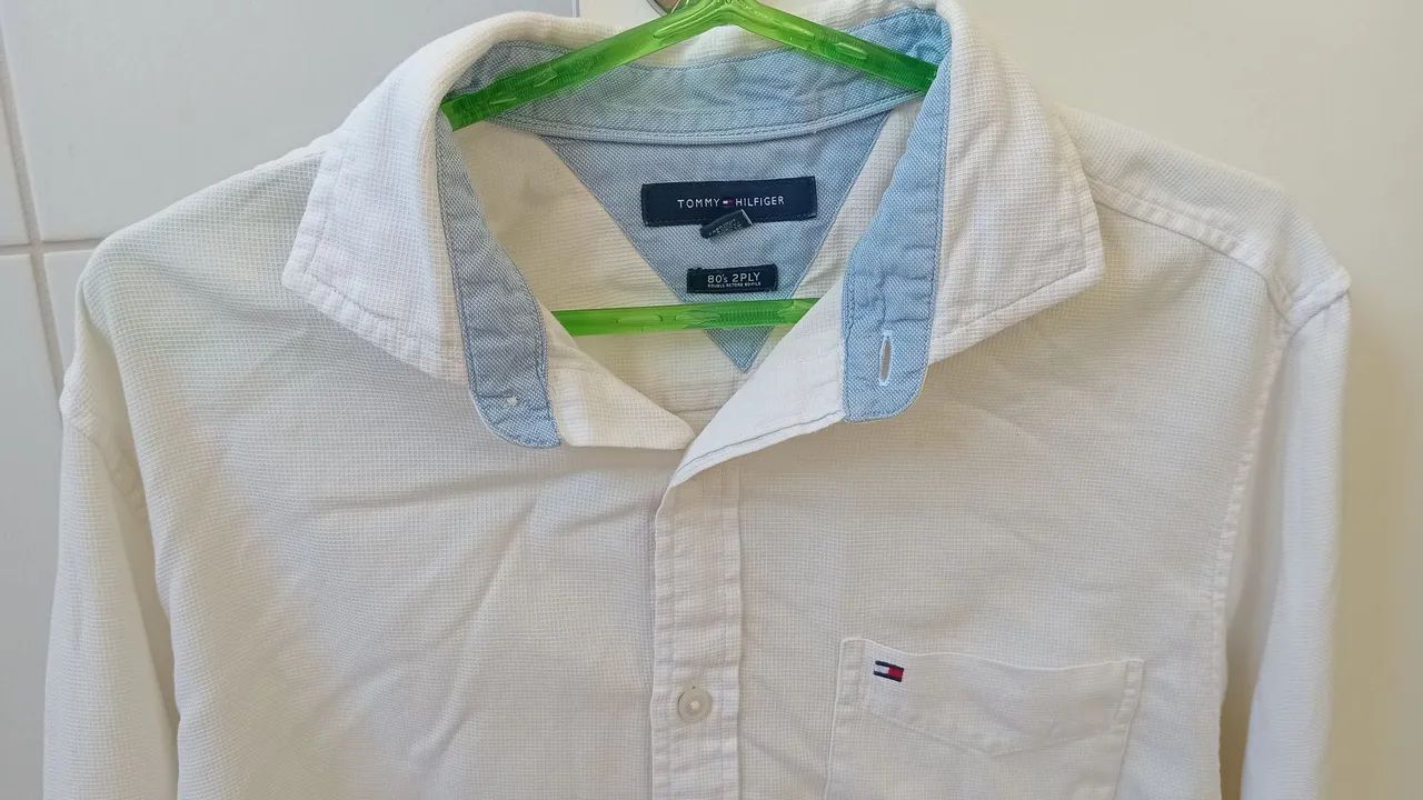 Kit 4 Camisas Tommy Hilfiger e Highstil Todas Manga Longa M  - Foto 2