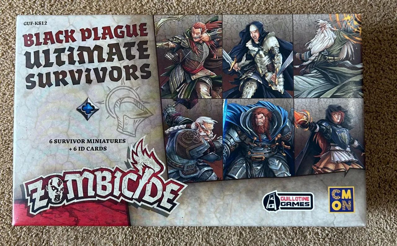 Zombicide Black Plague Ultimate Survivors 