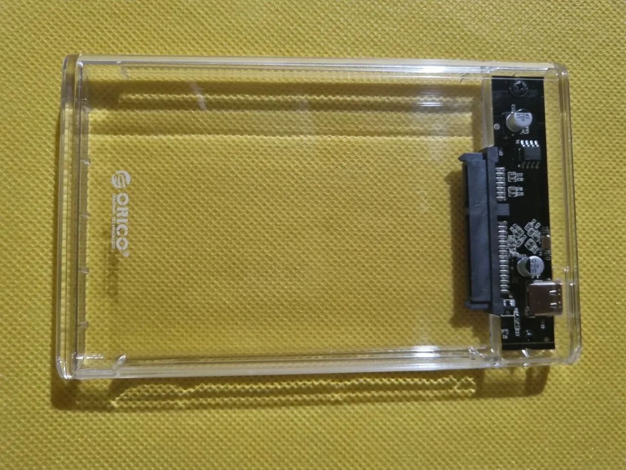 Case 3.1 orico usb transparente 