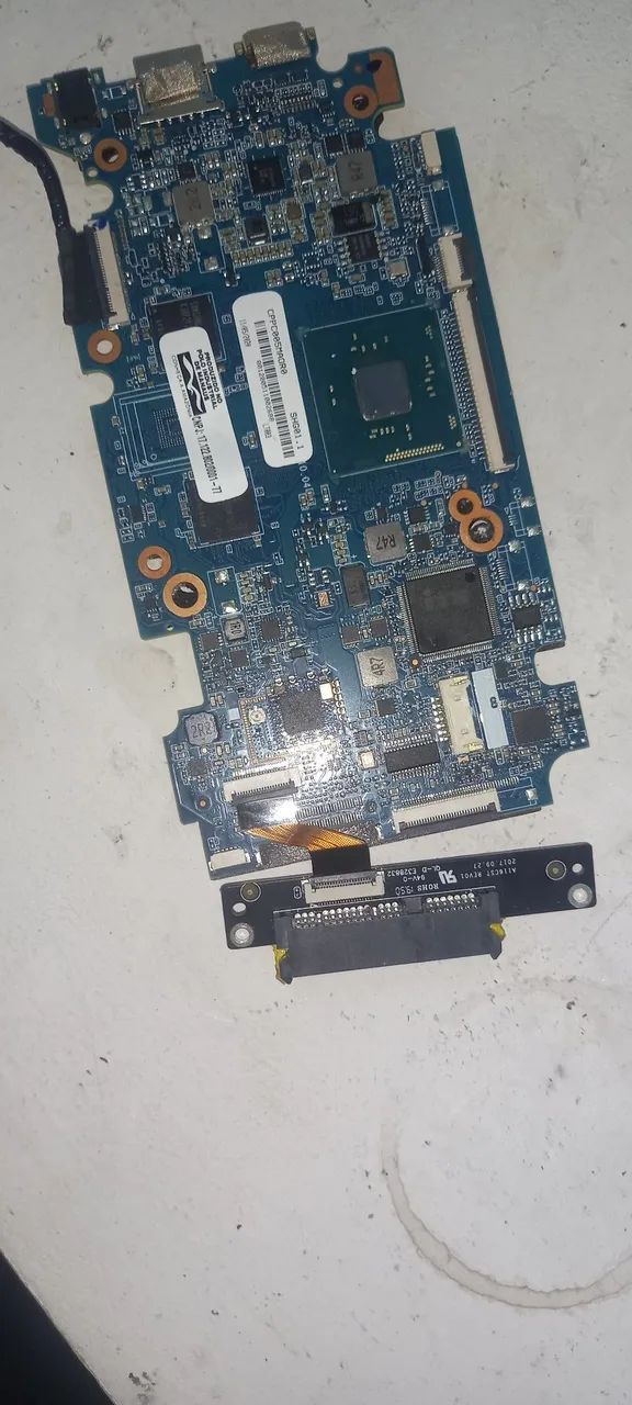 Placa mãe notebook Compac CQ25.  Leia  - Foto 4